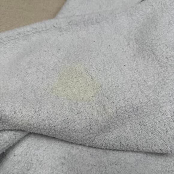 Vintage HIS Crewneck Heather Gray Sweatshirt Made in USA Fleece Russell Athletic - Picture 10 of 10